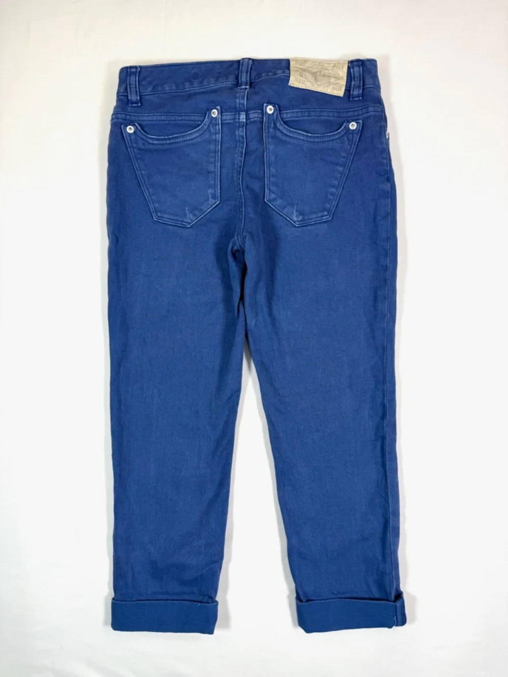 RALPH LAUREN Girls Blue Jeans Size 12 Stretch Straight Leg‎ Classic Denim